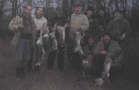 Удачная охота на зайца. 2007г.